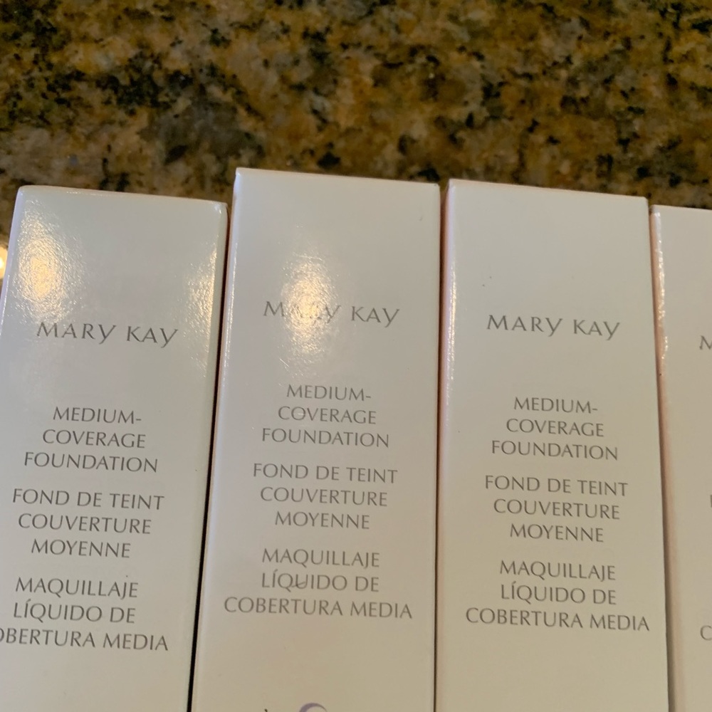 Medium Coverage Ivory Foundation.  Mary Kay